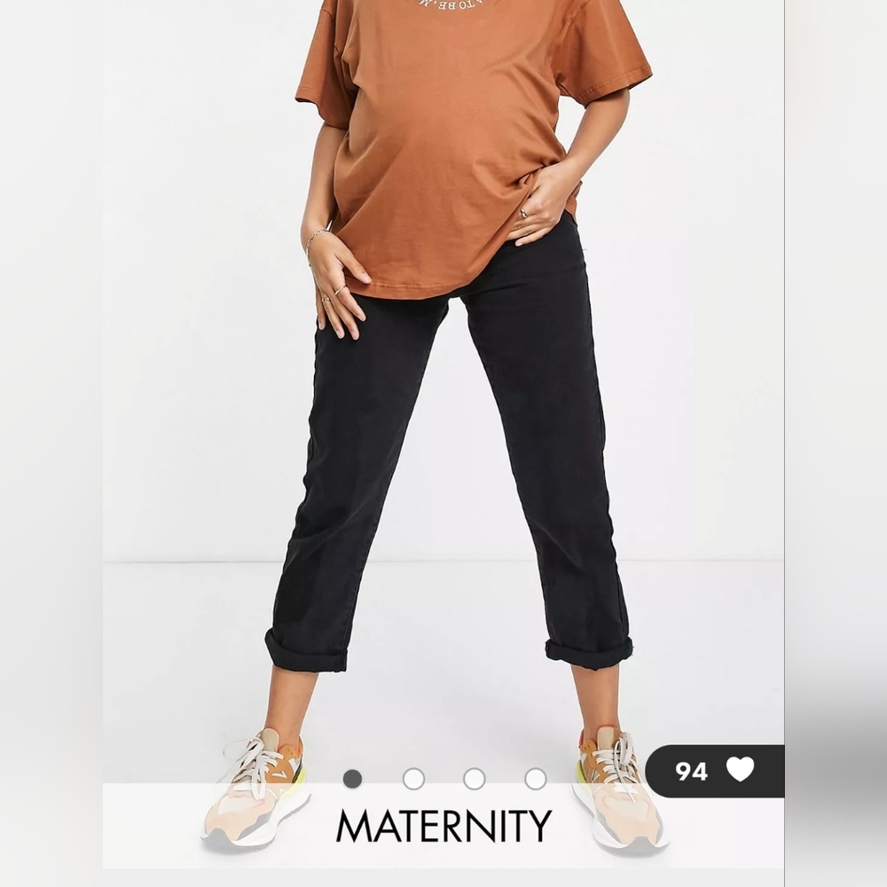 New Maternity Lou Mom Jeans